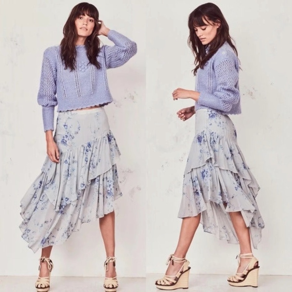 Loveshackfancy Rowan skirt small